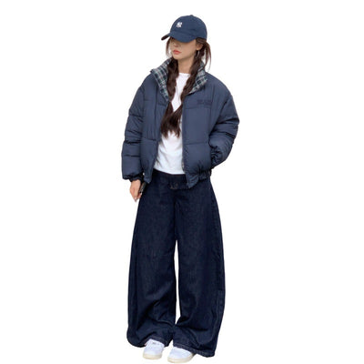 Abrigo Acolchado de Algodón Estilo Coreano para Mujer - Image 5