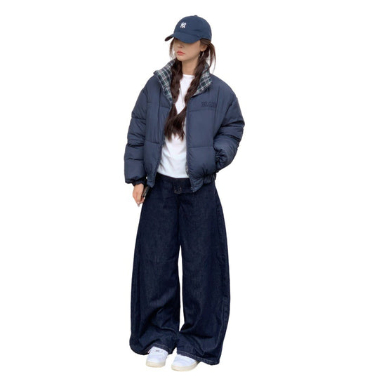 Abrigo Acolchado de Algodón Estilo Coreano para Mujer - Image 5