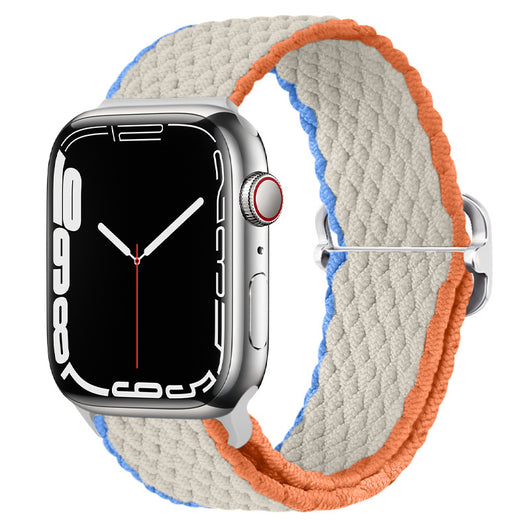 Correa Nylon Trenzada Ajustable para Apple Watch Series 7 - Image 39