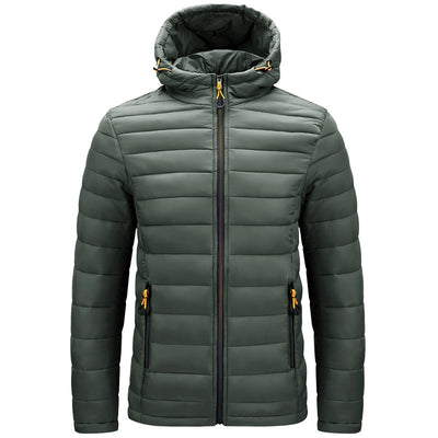 Abrigo Ligero con Capucha para Hombre - Image 13