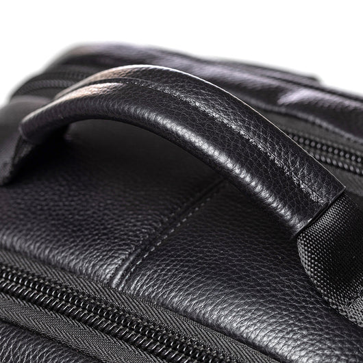 Mochila de Viaje en Cuero Genuino para Hombre - Image 4