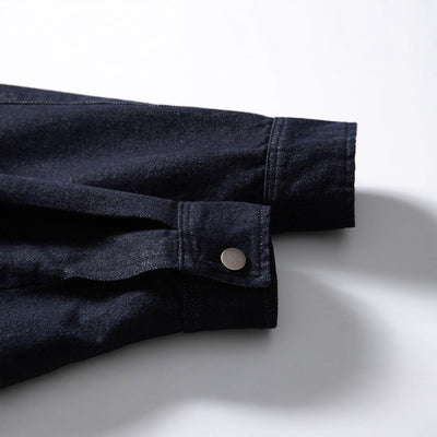 Chaqueta Denim Vintage con Capucha y Cierre para Hombre y Mujer - Estilo Casual Deslavado - Image 5