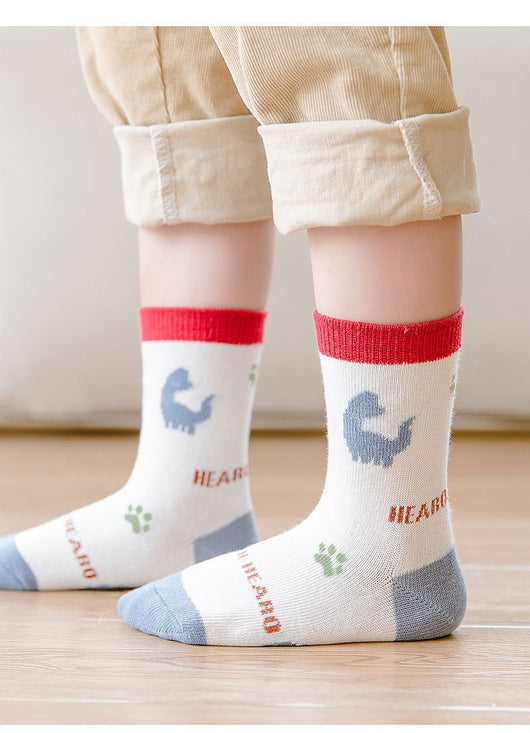 Calcetines de Algodón para Niño con Dinosaurios - Otoño/Invierno - Image 15