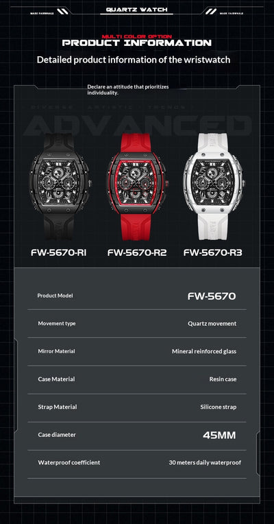 Reloj Multifunción Mark Fairwhale para Hombre - Image 13