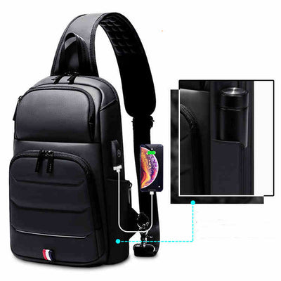 Bolsa Mensajera Impermeable Multifuncional para Hombre - Image 6