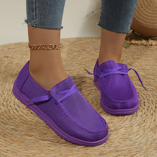 Mocasines Cómodos Talla Grande con Cordones y Diseño Slip-On - Image 19