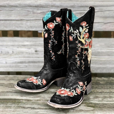 Botas de Montar para Mujer con Bordados Artesanales - Image 7