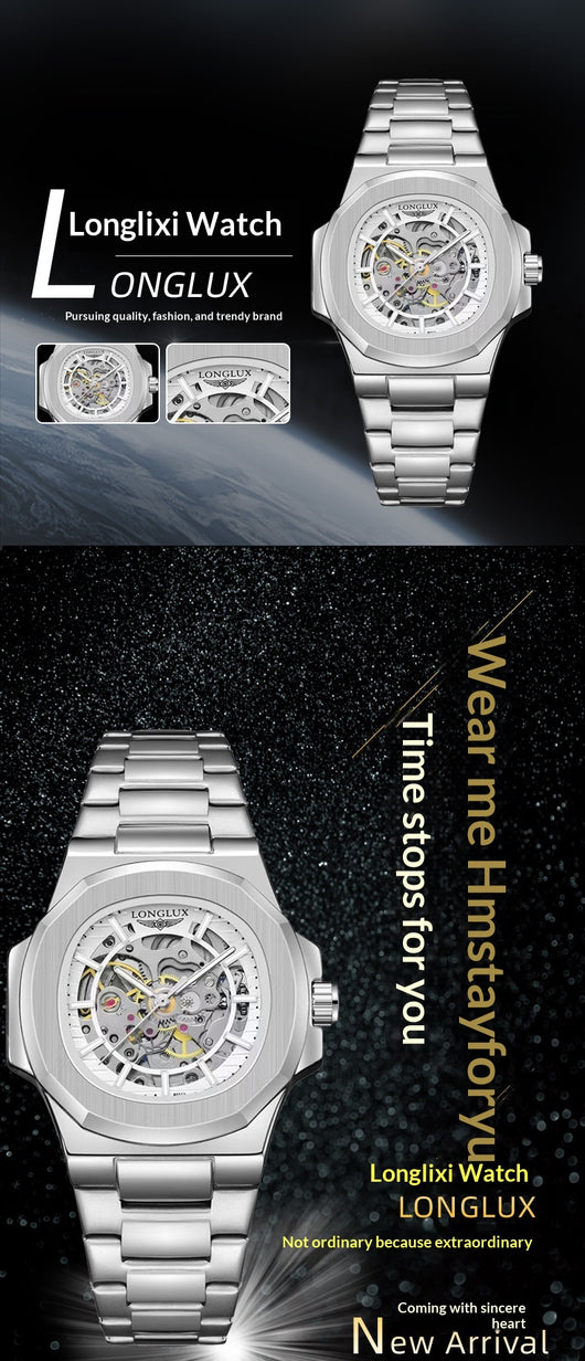 Reloj Automático Empresarial con Esfera Luminosa - Image 18