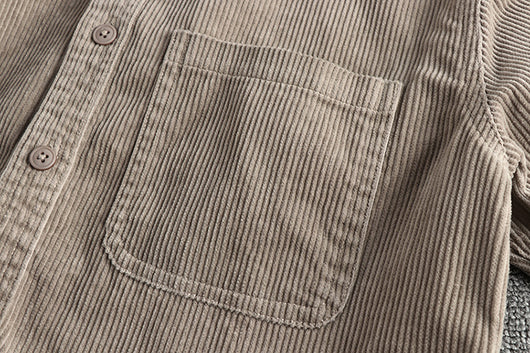 Camisa de Pana 100% Algodón Lavada Manga Larga - Image 33