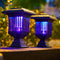Lámpara Antimosquitos Solar Exterior con Control de Luz y Protección Impermeable
