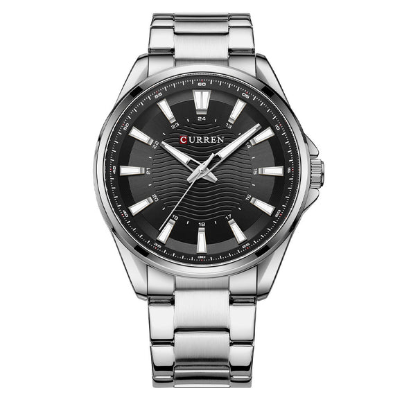 Reloj de Negocios para Hombre con Correa de Acero Inoxidable