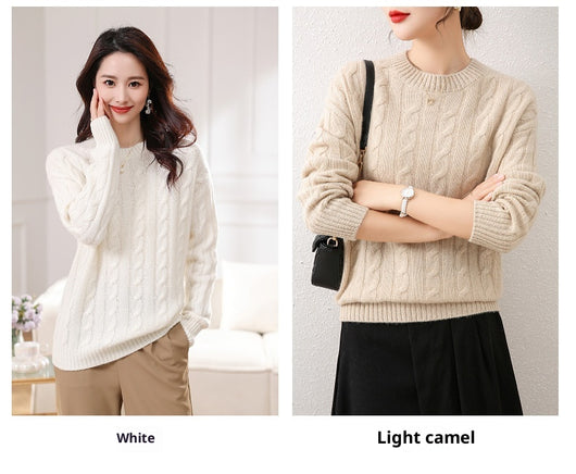 Suéter de Cachemira Holgado Oversized - Tejido Premium - Image 10