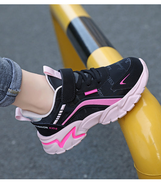 Tenis Casual Impermeables para Niñas con Cuero Resistente - Image 7