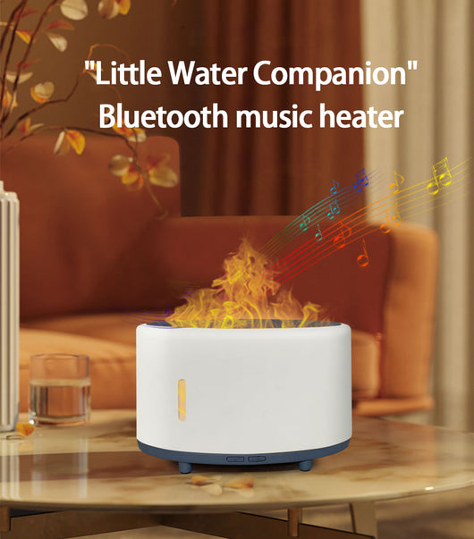 Humidificador Aromático con Llama LED, Control Bluetooth y Difusor 150ml - Image 11
