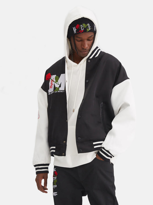 Chaqueta Beisbolera de Algodón para Hombre - Abrigo Grueso Otoño Invierno
