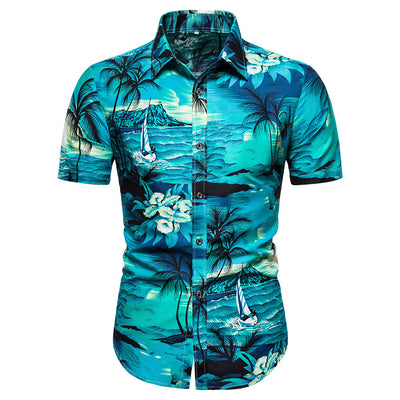 Camisa Hawaiana Manga Corta para Hombre - Image 5