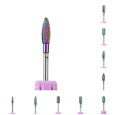 Cabezal Pulidor de Acero Tungsteno para Diseño de Uñas Profesional - Image 29
