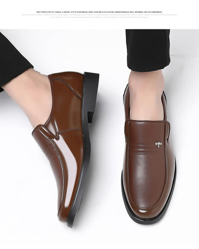 Zapatos de Cuero para Hombre Casual Negocios con Suela Flexible - Image 13