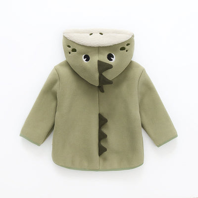 Chaqueta Infantil Cálida con Capucha y Diseño Divertido - Image 5