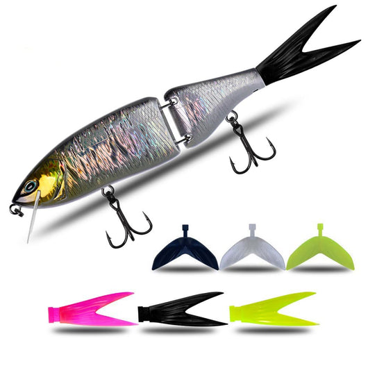 Señuelo Flotante Articulado para Pesca de Bagre y Lubina - Image 10
