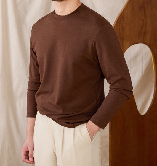 Camisa Base Slim Fit Elástica y Transpirable para Hombre - Image 3