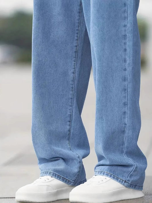 Pantalones Vaqueros Holgados Rectos para Hombre - Image 11