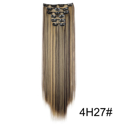 Set de 6 Extensiones de Cabello Liso Largo - Image 12