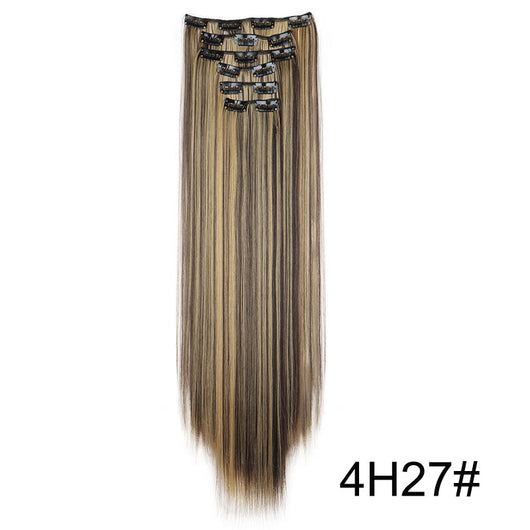 Set de 6 Extensiones de Cabello Liso Largo - Image 12
