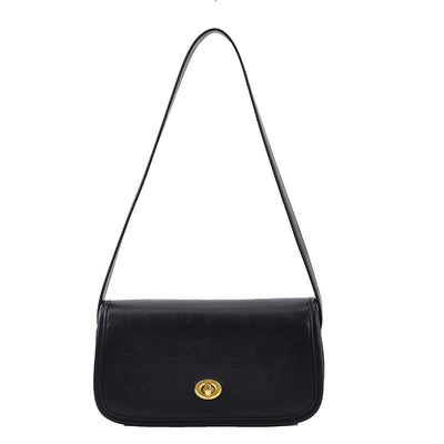 Bolso Cuadrado Pequeño de Piel PU en Colores Sólidos - Image 4