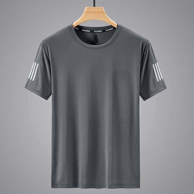 Playera Deportiva Hombre Cuello Redondo Colores Sólidos - Comodidad y Estilo - Image 8