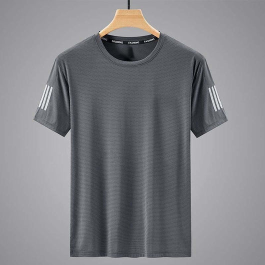 Playera Deportiva Hombre Cuello Redondo Colores Sólidos - Comodidad y Estilo - Image 8