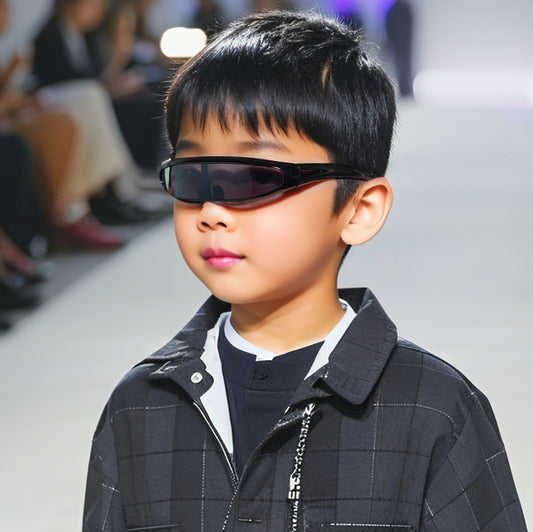 Gafas de Sol Futuristas con Lentes Espejo - Unisex Protección UV