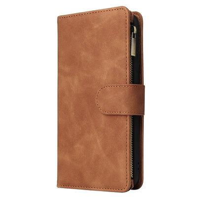 Billetera Móvil Vintage con Nueve Compartimentos y Cierre de Seguridad - Image 11