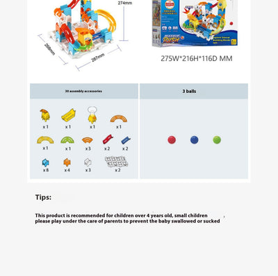 Juego de Bloques Deslizantes con Pista de Aventura - Image 12