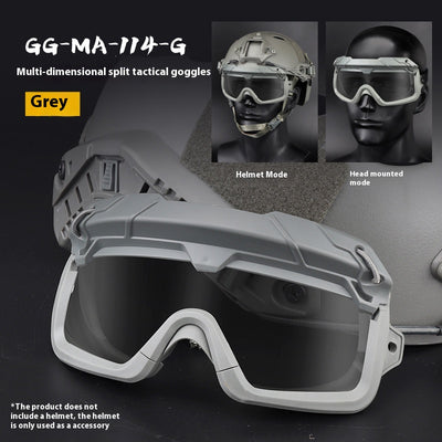 Gafas Tácticas Multifuncionales para Exterior - Dos Modos de Uso - Image 8
