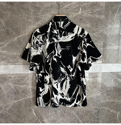 Playera Juvenil Estampado Abstracto - Diseño Onda Fresco - Image 9