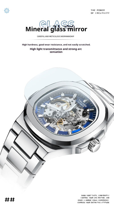 Reloj Mecánico Automático Luminoso Impermeable de Gran Tamaño - Image 10