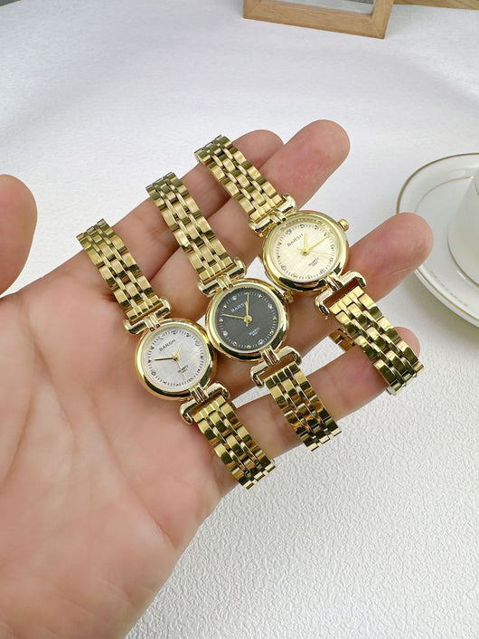 Reloj Dorado para Mujer Estilo Vintage con Pulsera de Acero - Image 26