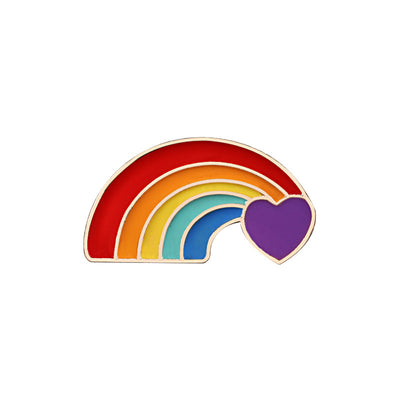 Broche Arcoíris de Metal - Pin de Orgullo LGBTQ+ Resistente al Desvanecimiento - Image 9