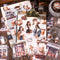 Pegatinas Decorativas Temática Café - Serie Casa de Café para Cuadernos DIY