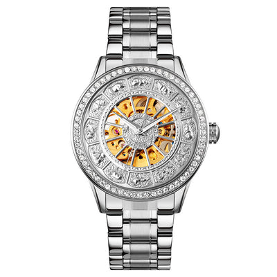 Reloj Mecánico Automático de Cuero para Hombre - Elegancia Empresarial - Image 6