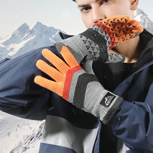 Guantes de Punto Unisex para Actividades al Aire Libre