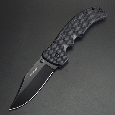 Cuchillo Plegable de Acero Inoxidable para Supervivencia y Aventura - Image 6