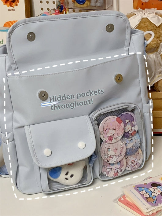 Bolsa Tote Escolar Japonesa de Gran Capacidad para Estudiantes - Image 37