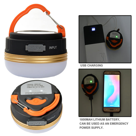 Linterna LED Camping Recargable USB - Luz Potente Portátil - Image 3