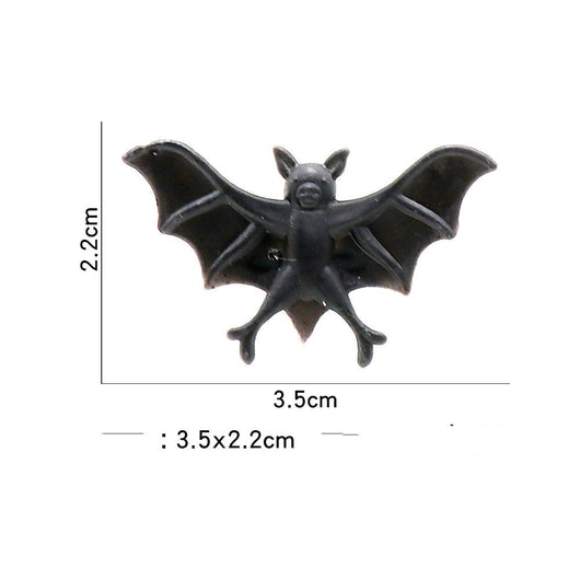 Set de Anillos de Murciélago Vampiro Negro para Halloween