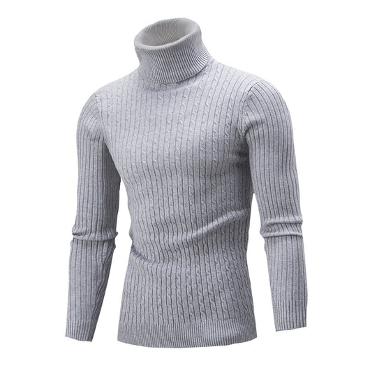 Suéter Twist Tejido Ajustado Cuello Alto - Image 3