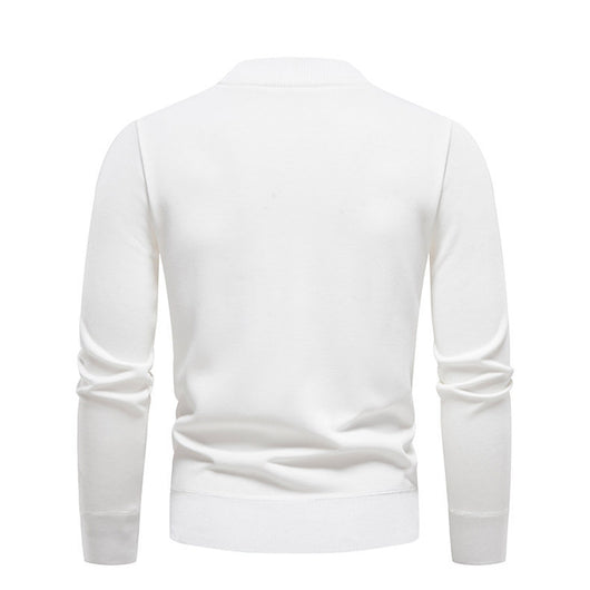 Suéter para Hombre con Forro Polar Grueso Cuello Redondo - Image 17