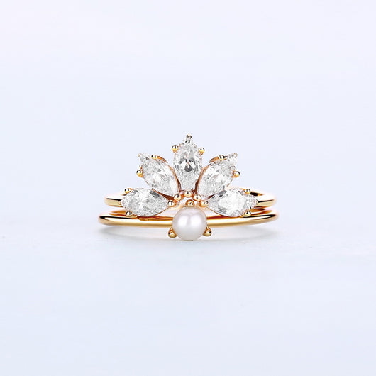 Anillo de Corona Estilo Palacio para Mujer - Image 4