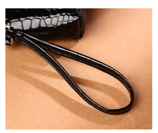 Cartera Clutch de Cuero PU Color Sólido - Image 10